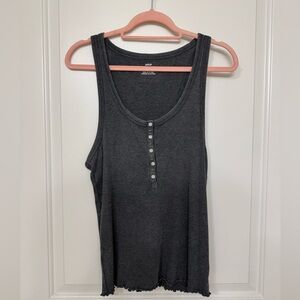 Aerie gray tank top
